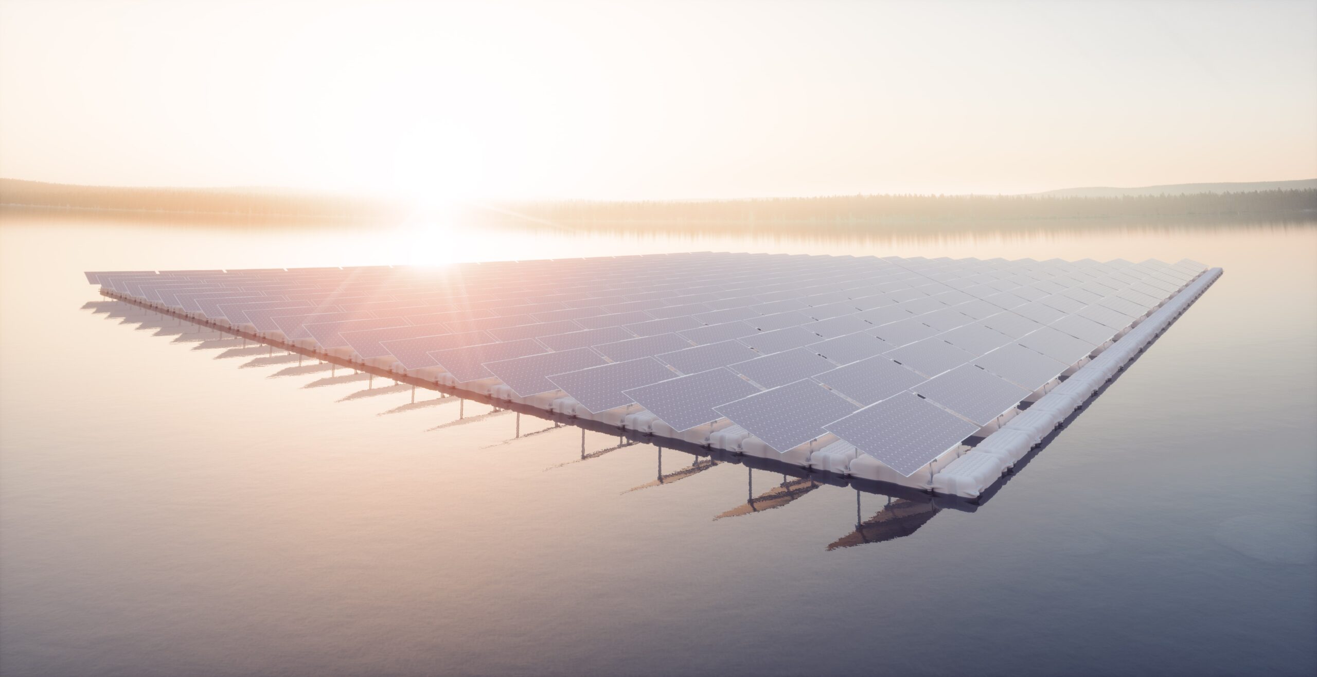 aerial-image-floating-solar-power-plant-farm-calm-lake-3d-rendering-min