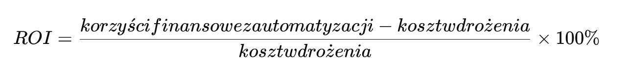 ROI - wzór